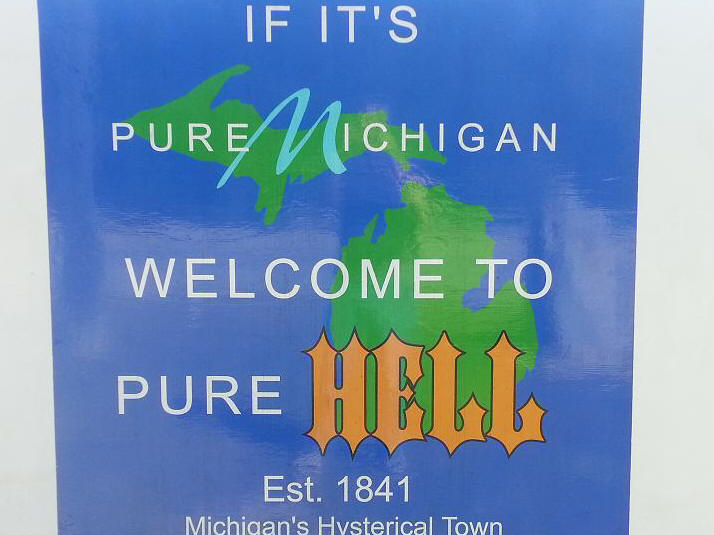 when did hell michigan become a town